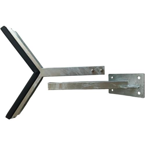 FreeAgain Adjustable Boat Trailer Bow Rest Catcher Assembly - Hot-Dip Galvanized Steel Post for Rust-Resistant Durability,fit for 3 Wide Trailer Tongues (3x3 or 3x4)