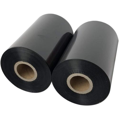 Thermal Transfer Ribbon- Resin Enhanced Wax Printer Ribbon 1” Core Ink Out 4.33 X 1476'(110mm*450m)-1 Roll for Zebra ZT230 ZT410 ZT420 ZT610 GoDex EZ2300 Citizen S700 TSC MF3400