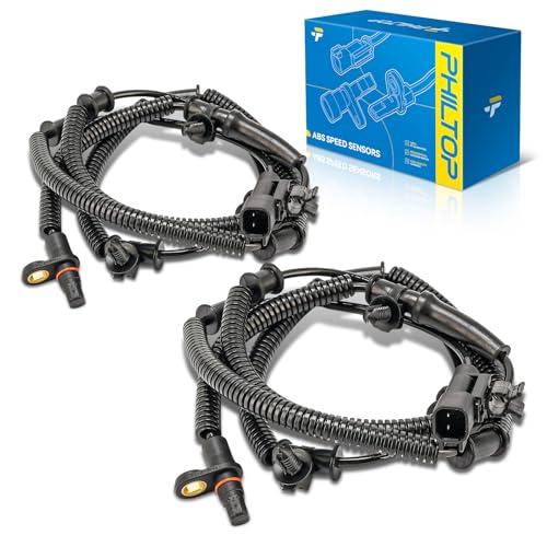 PHILTOP 2PCS ABS Wheel Speed Sensor Rear Left Right Fit for Town & Country