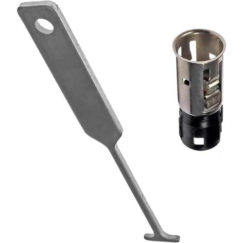 Cigarette Lighter Socket,Cigarette Lighter Removal tool,Cigarette Lighter Assembly with Dismantle Tool,Standard Replacement OEM #25776667 J42059 25774623 Accessories,Compatible With GM