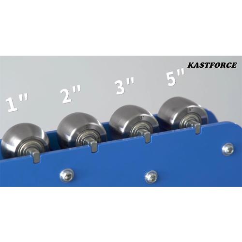 Blue KF5018 Professional Benchtop English Wheel 12 305mm Throat Dept Form up to 16 Ga 1.5mm Mild Steel 5 Dies with HRC35