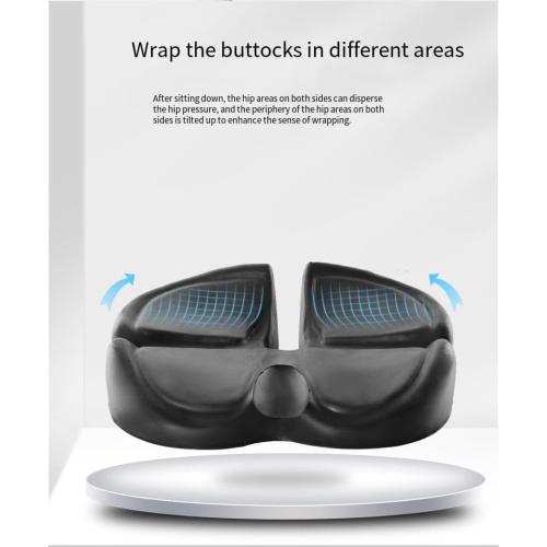 Seat Cushion - Memory Foam Cushion for Office Chair, Car Seat, Airplane, Bleacher - Sciatica & Hip & Coccyx Pain Relief Desk Chair Cushion for Long Sitting Office Workers, Car Drivers