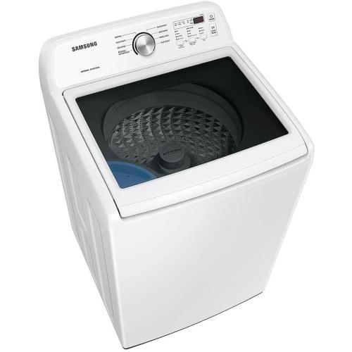 Samsung WA44A3205AW 4.4 Cu. Ft. White Top Load Washer with ActiveWave Agitator