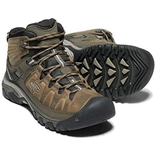 Size 10 Color Brown KEEN Men's, Targhee III Waterproof Mid Hiking Boots