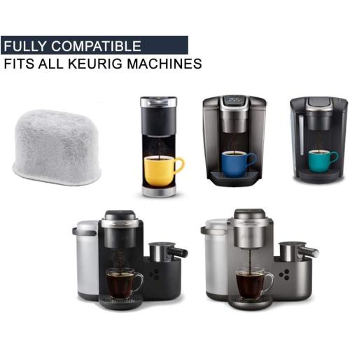 Keurig Compatible Replacement Charcoal Water Filter Cartridges - Designed for Keurig Classic 1.0 and 2.0 Coffee Makers Machines (12 Pack)