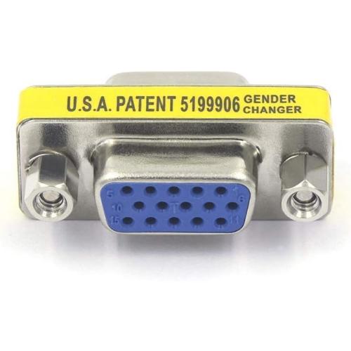 VCE VGA Female to Female Adapter, HD15 SVGA VGA Gender Changer, 2-Pack