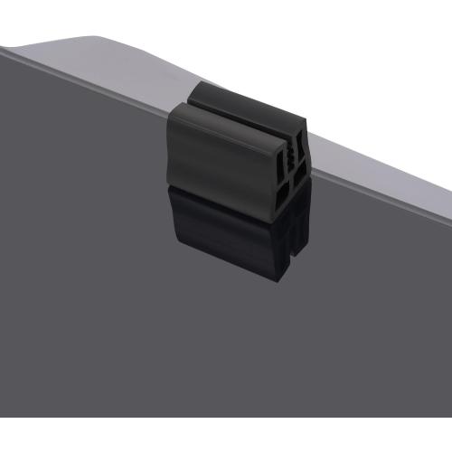 HECASA Tinted Golf Cart Windshield Compatible with ICON I20 I40 I60 I20L I40L I60L Folding Fold down Golf Cart Windscreen Plastic Smoke