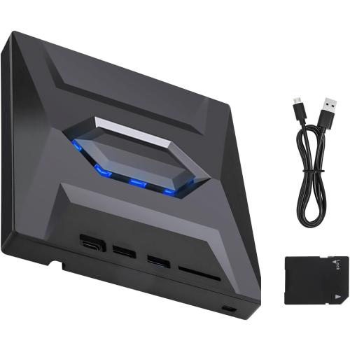 External CD DVD Drive Player Burner Writer for Laptop Desktop, 5 in1 External CD DVD Drive USB 3.0, DVD & CD-ROM  /-RW Disc Drive Player