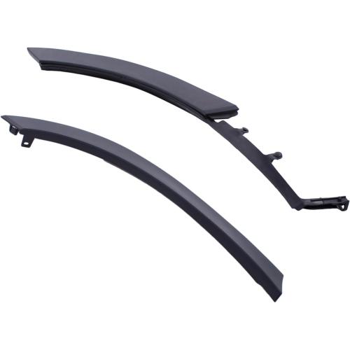 ApplianPar Rear Passenger Side Door and Wheel Flare Molding for CRV 2017-2022