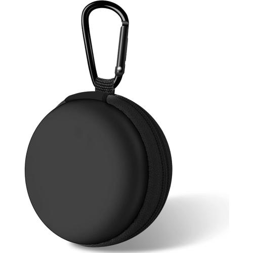 Travel Essentials Organizer Kit – Waterproof Cord Organizer & Round Earbud Case Travel Bag for Chargers, Headphones & Tech Accessories