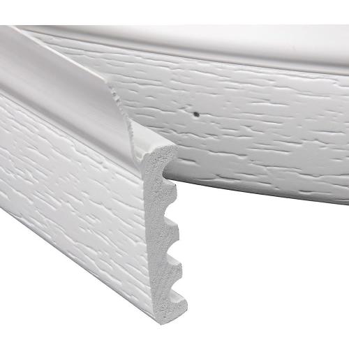 DuraSeal Garage Door Weather Stripping Kit, White 34 ft, Made in USA | Blocks Drafts, Rain, Snow, and Critters - Top & Side seal - Flexible, Ships Coiled - Durable PVC - Nails Included