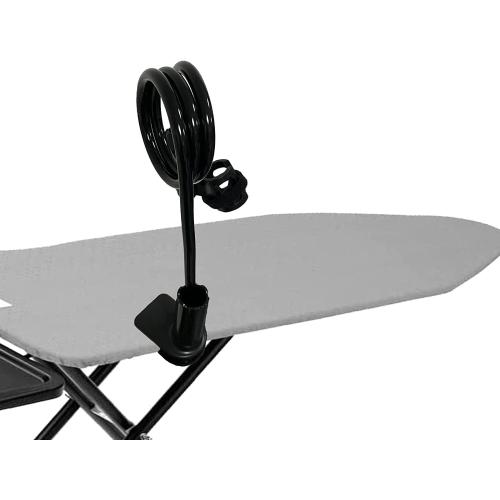 Universal Flexible Iron Cord Minder, Steam Iron Cord Holder for the ironing board helps keep the irons cord out of the way when in use - fits all standard ironing boards - No Irons , No Iron board