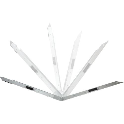 ThunderBay ramp Set Pack of 2 Folding Ramp Galvanized Steel 880 lbs Max Folding Ramp for ATV,Motorcycle,Truck,Quad,Lawn Mower,Snow Blower,Dirt Bikes,Carts,Trailers,Car Tailg