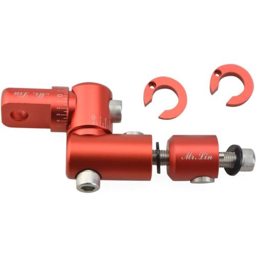 Bow Rod Stabilizer Fully Adjustable Single Side V-bar Mount Quick Disconnect Sidebar Mount Pkg