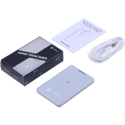 Beige seeed studio T1000-A GPS Tracker with Temp, Light, Motion Sensor, LoRaWAN, Bluetooth and Wi-fi Transmission, Bluetooth, Wi-fi, Panic Button and Buzzer, GNSS, 6.5mm Card Size, IP65 Waterproofing