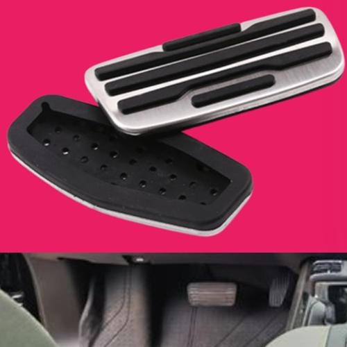 Stainless Steel Gas Brake Pedal Cover Set® - Compatible with GMC Yukon, Sierra, and Chevy Silverado, Tahoe, Suburban