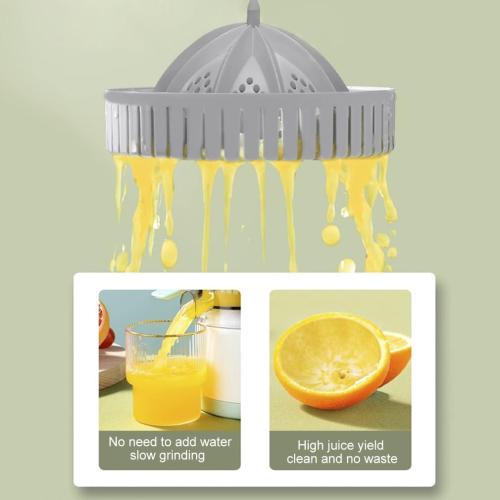 Electric Juicer Rechargeable,Portable Kitchen Gadget for making Orange Juice,Squeezing Oranges,Lemons,Kiwi Fruit,Grapefruits,and Citrus Juices.Comes with USB charging and a Cleaning Brush(Green)