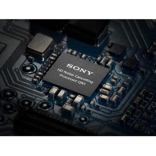 Sony WH-1000XM4 Wireless Noise Canceling Overhead Headphones with Mic for Phone-Call, Voice Control, Silver, with USB Wall Adapter and Microfiber Cleaning Cloth - Bundle