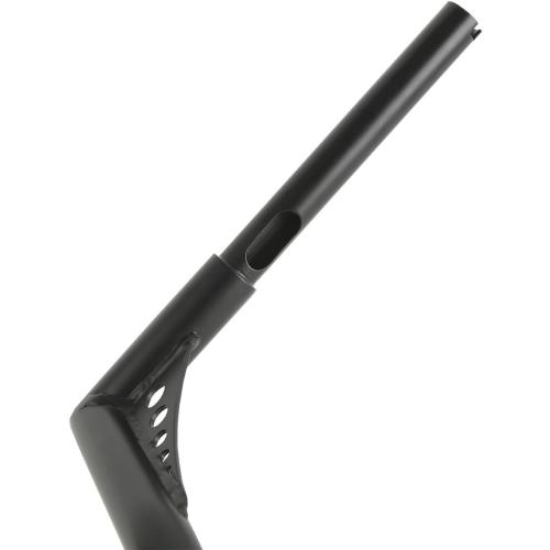 XMT-MOTO Black 1 1/4 Rise 12 Ape Hanger Handlebar For Harley Dressers Baggers Touring