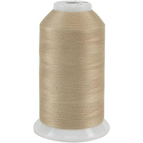 Sim Threads So Fine 3-Ply 50 Weight Polyester Sewing Thread Cone - 5500 Yards (#843 Beige)