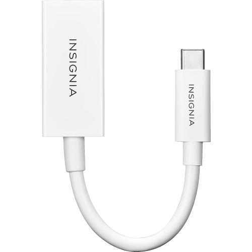 Insignia USB-C to DisplayPort Adapter - White - Model: NS-PCACD