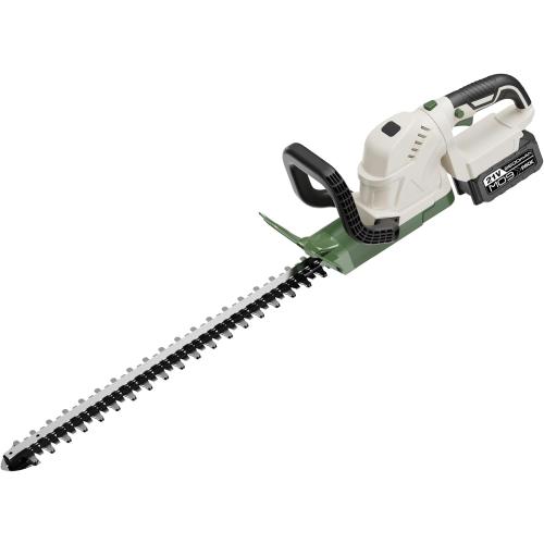 21V Electric Hedge Trimmer Cordless with 2 Batteries and Charger Included， Bush Trimmer with 20 inch Steel Blade - missing charger