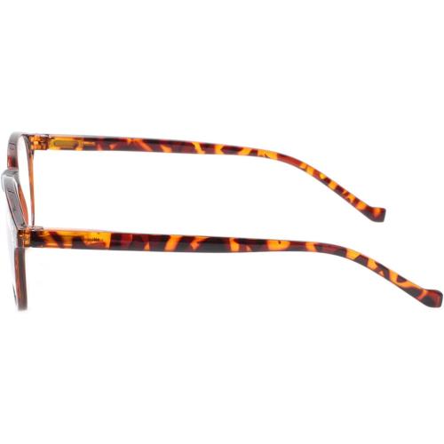NORPERWIS 5 Pairs Reading Glasses - Standard Fit Spring Hinge Readers Glasses for Men and Women (5Tortoise, 2.5, x)