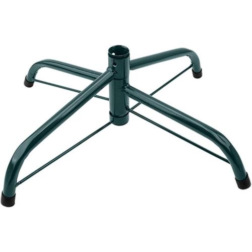 Christmas Tree Bracket Iron,Christmas Holiday Metal Bracket Rubber Pad with Thumb Screw(40cm Green).