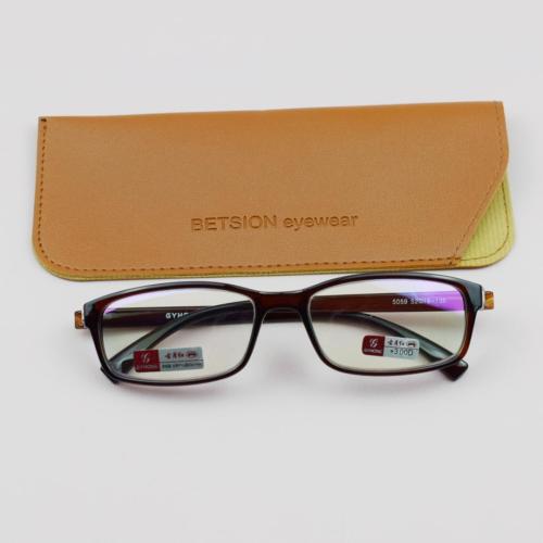Classic Rectangle Reading Glasses Magnification UV Protection Anti Glare and Scratch Resistant Computer  2.50