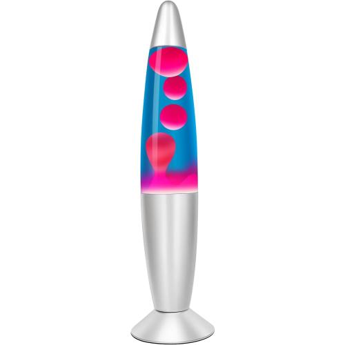 Size 16-inch Liquid Motion Lamp for Adults,Teens and Kids Gifts, Blue Liquid Red Wax, Large Magma Lamp Night Lights for Home Decor Living Room Office Bedroom