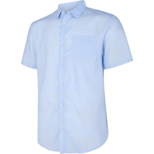 Porter and Ash Mens Resort Wear 2025 Breathable Button Down Short Sleeve Shirt Regular Fit Formal with Pocket Summer Casual. Size medium
