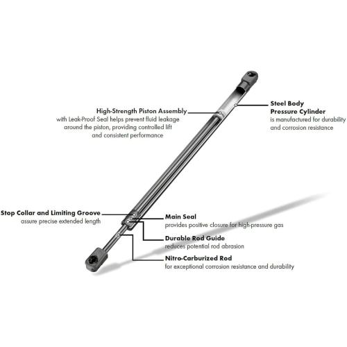 25.53 Inch 2Pcs Front Hood Struts Lift Supports Compatible with Mercedes Benz C250 C300 C350 Cls350 Cls400 Cls500 E200 E250 E300 E350 E400 E500 E550 E63 Amg 2012-2018 Coupe Sedan Convertible