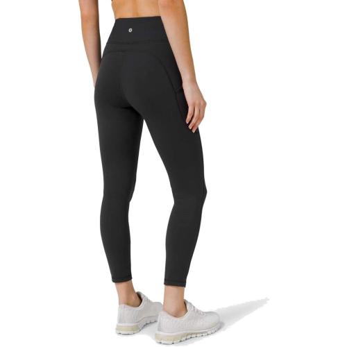 Size 0 LULULEMON Invigorate High-Rise Tight 25 (Black, 0)