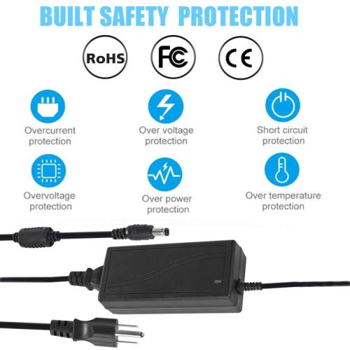 24V 6A Power Supply Adapter 144W,100-240V AC to DC 24V 6A LED Power Adapter