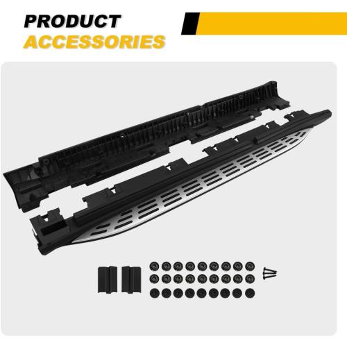 Running Boards Side Steps Fit for 2020-2026 Mercedes Benz GLE W167 GLE350 GLE450 GLE450e GLE580 Nerf Bar Accessories