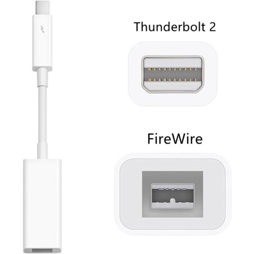 Thunderbolt 2 To FireWire 800 Adapter To Fire 1394B Compatible For Mac Computers Equipped With Ports