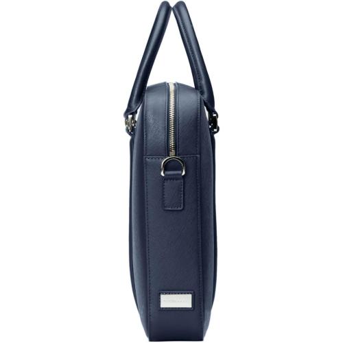 Maverick & Co. Manhattan Leather Laptop Bag – 16” Briefcase for Men, Stylish Business Travel & Work Bag, Fits Laptop, Durable
