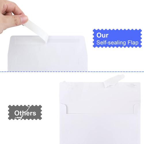 Blank Cards and Envelopes 4x6, 30 Pack White Invitation Cardstock with 30 Pack Envelopes, Thank you Blank Greeting Cards, for All Occasions DIY, Print custom