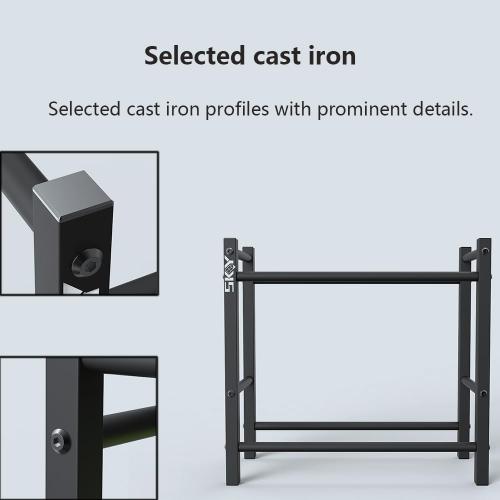 3D Printer Filament Storage Rack, 2 Tier Filament Spool Holders for PLA/ABS/TPU, Filaments Organzied for 3D Printing Studio, Office Workshop,Storage and Easy to Store 10 roll Pack