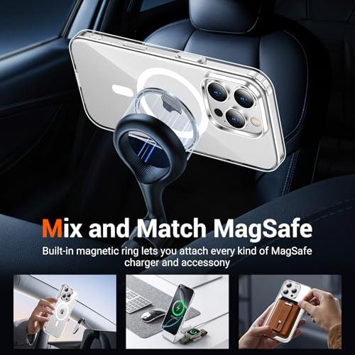 for iPhone 16 Pro Case with Screen Protector Clear