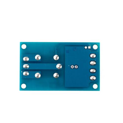 2 Pack 12V Single Bistable Self-Locking Relay Module Bond Button Bistable Relay Module Modification Switch One Key Start