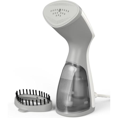 WHITE BEAUTURAL Steamer for Clothes, Travel Handheld Clothing Steamer for Garments, 25-Second Fast Heat-up, Portable and Compact Design, Removes Wrinkles from Fabrics, 120V (Upgraded Version)