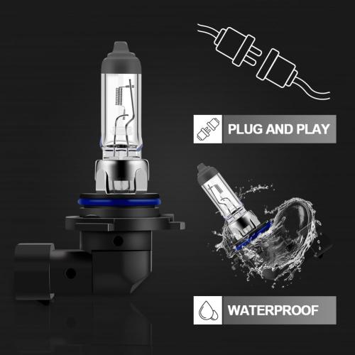WinPower 9006 HB4 Halogen Headlight Bulb Bright Warm White 55W 4300K, 2Pack