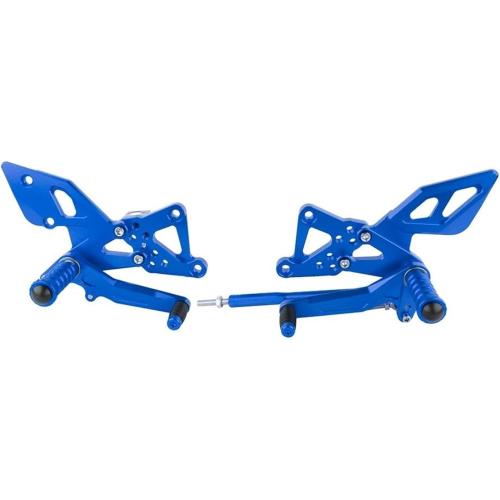 Foot Pedals Foot Peg Motorcycle Footrests For MT03 For MT25 For YZF R3 For YZF R25 2014-2021 2022 2023 Adjustable Rear Sets Footrest Motorcycle Footpegs Foot Rests Accessories(defult)