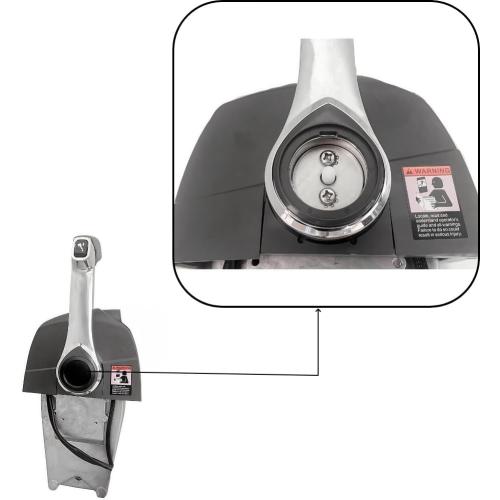Marine throttle control box 5006182 is suitable for Evinrude Johnson OMC BRP outboard engines, without a start key switch Push to open