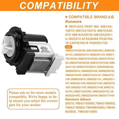 4681EA2001T WM8000HVA WM8100HVA Washer Drain Pump Motor OEM for LG