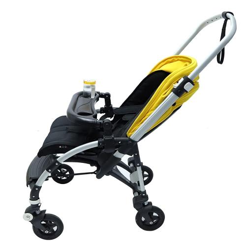 Color Black Snack Tray and Bumper Bar Compatible for Bugaboo Bee 3 Bee 5 Bee 6 Stroller