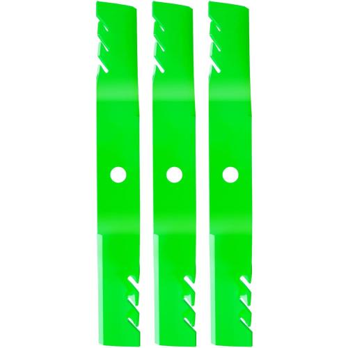 60 Inch Mower Blades Fit for John Deere 7-Iron Z950r z951r 1025r Z930m Z950m 950m 930m Z757 Z665 Lawn Mower Replaces OEM John Deere TCU15881 M128485 M131958 M144196 M163983