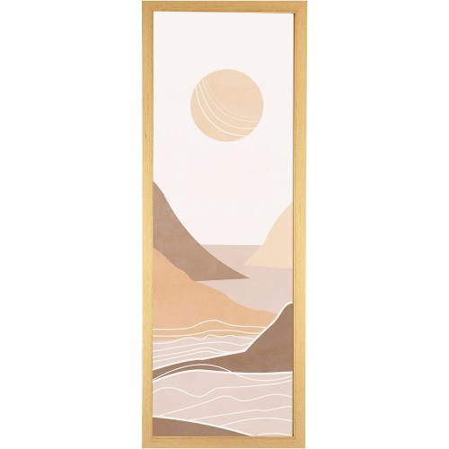 13x39 Frame Gold, Modern 39x13 Picture Poster Frame, Horizontal Vertical Hanging, Ornate 13 by 39 Gallery Family Concert Portrait Photo Frame Anniversary/Birthday/Wedding/Thank you/Christmas Gift