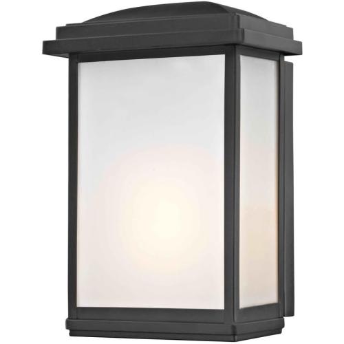Modern Outdoor Wall Sconce Black